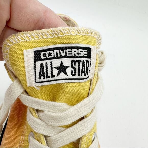 Customized Ombré Orange Yellow Converse All Star Low-Top Unisex Sneakers M4 W6 - Picture 10 of 15
